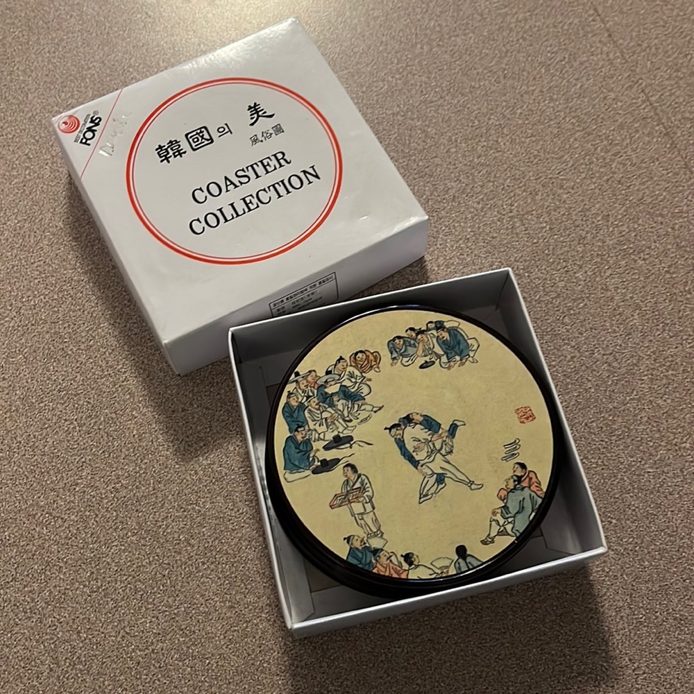 Korean coaster set